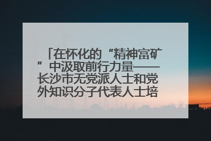 在怀化的“精神富矿”中汲取前行力量——长沙市无党派人士和党外知识分子代表人士培训班在怀化圆满举办